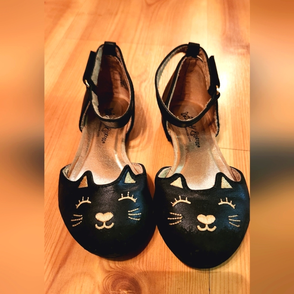 Toddler Girls self esteem Kitty Shoes